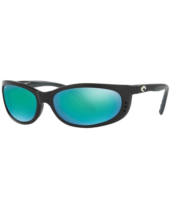 コスタデルマール メンズ アクセサリー サングラス・アイウェア Costa Del Mar Polarized Sunglasses FATHOMP BLACK MATTE/ BLUE POLAR ブラック