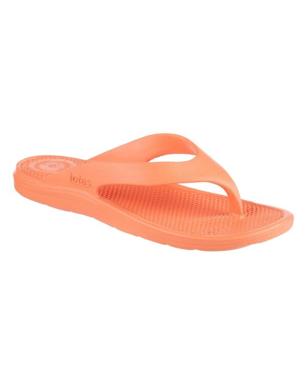 トーツ レディース シューズ サンダル Totes Women's Everywear&reg; Ara Thong Sandal Tigerlily アニマル