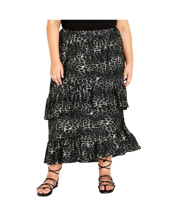 シティーシック レディース ボトムス スカート CITY CHIC Women's Brinley Skirt Black ブラック