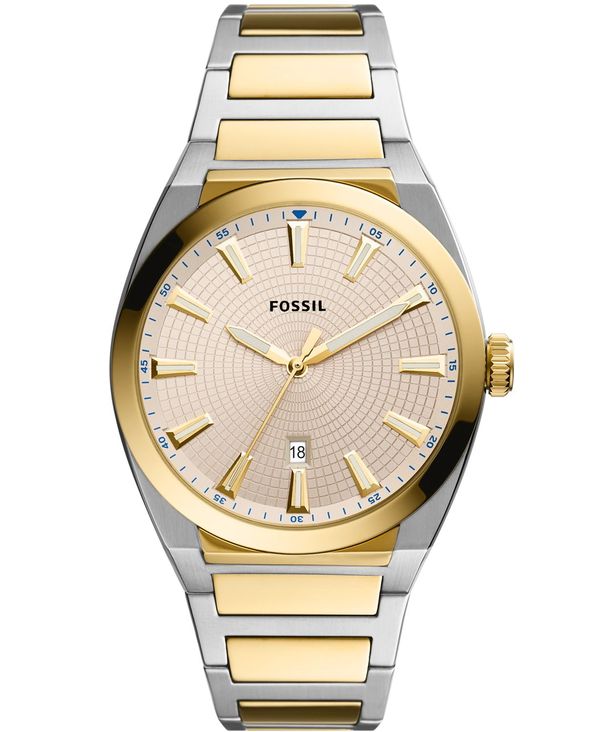 大注目 フォッシル メンズ 腕時計 アクセサリー Men S Everett Two Tone Stainless Steel Bracelet Watch 42mm Two Tone Revida 店 素晴らしい Www Purpleforparents Us