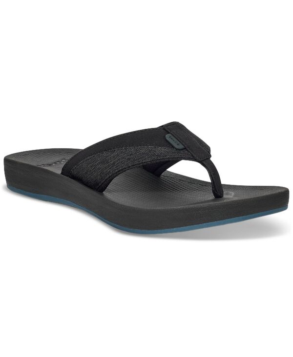 サヌーク メンズ シューズ サンダル Sanuk Men's Cosmic Seas Slip-On Thong Sandals Shadow|ReVida 店