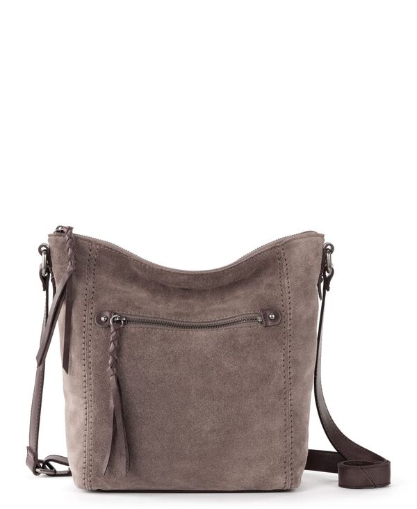 ザサック レディース 御徒面子 ショルダーバッグ なめし革 The Sak Women\u0027s Ashland Leather Crossbody Bag Mushroom Suede