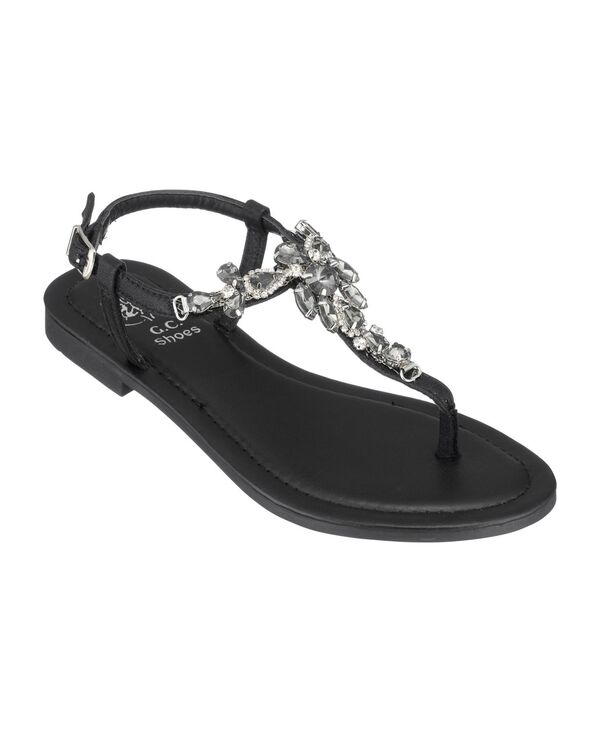 ジーシーシューズ レディース シューズ サンダル ヒール GC Shoes Josie Women's Strappy Heeled Sandals Black ブラック｜ReVida 店