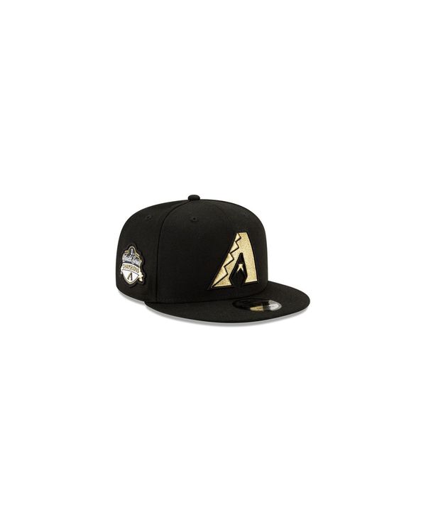 年最新海外 ニューエラ レディース 帽子 アクセサリー Arizona Diamondbacks Gold Front 9fifty Cap Black お1人様1点限り Www Santhoshbabu Org