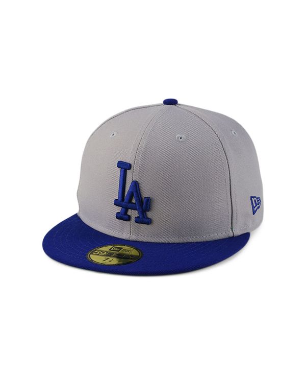 素晴らしい外見 ニューエラ レディース 帽子 アクセサリー Los Angeles Dodgers Gray Anniversary 59fifty Cap Gray Blue Revida 店 21春大特価セール Universusmedia Com