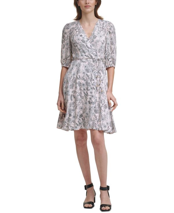 50 Off 楽天市場 カルバンクライン レディース ワンピース トップス Printed Balloon Sleeve A Line Dress Blossom Multi Revida 楽天市場店 超特価激安 Osbornelaw Ca