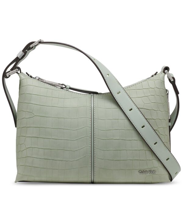 カルバンクライン レディース バッグ ショルダーバッグ Calvin Klein Max Adjustable Crossbody Desert Sage セージ｜ReVida 店