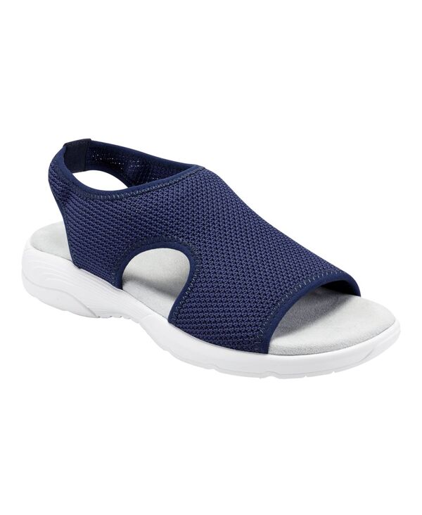 イージースピリット レディース シューズ サンダル Easy Spirit Women's Truth Lightweight Sporty Sandals Dark Blue ブルー|ReVida 店