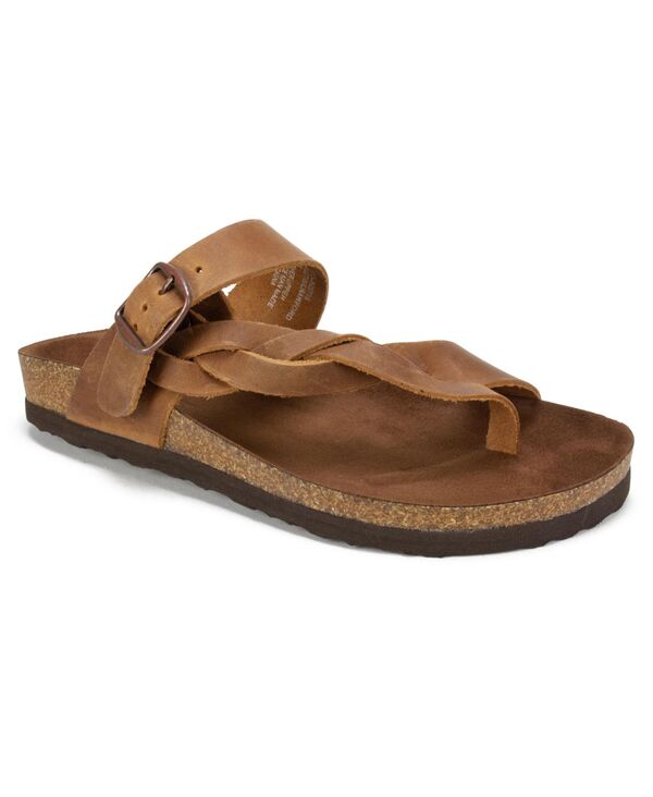 ホワイトマウンテン レディース シューズ サンダル White Mountain Women's Crawford Footbed Sandals Whiskey Leather