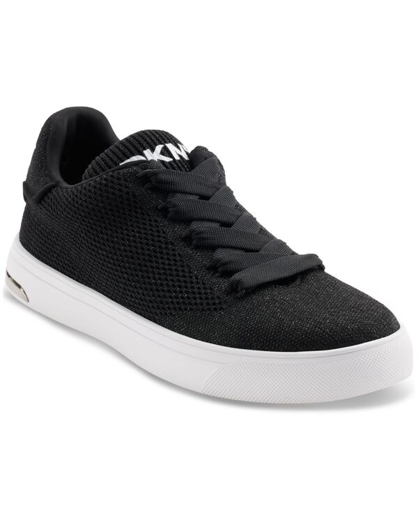 ダナ キャラン ニューヨーク レディース シューズ スニーカー レース DKNY Women's Abeni Lace-Up Low-Top Sneakers Black ブラック