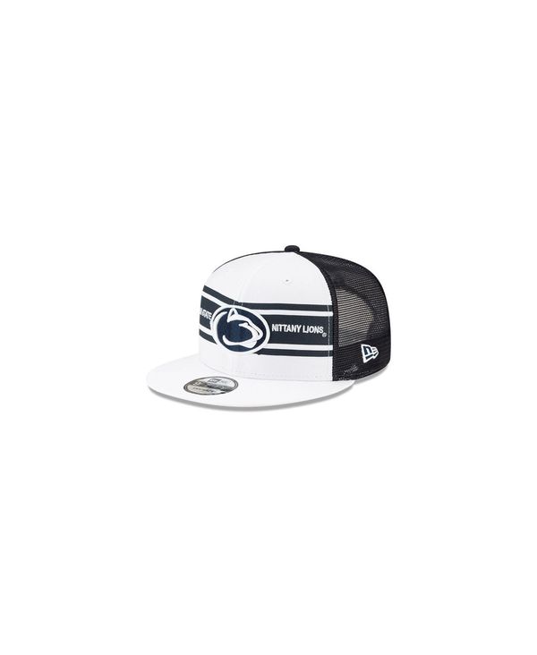 上質で快適 ニューエラ レディース 帽子 アクセサリー Penn State Nittany Lions Super Stripe 9fifty Cap White Navy 高い素材 Www Dialab Rs