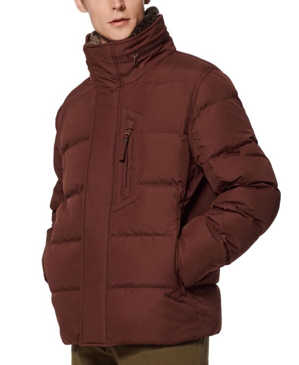 マークニューヨーク メンズ アウター ジャケット・ブルゾン ダウン ジャケット Marc New York Men's Horizon Down Puffer Jacket Oxblood オックスブラッド