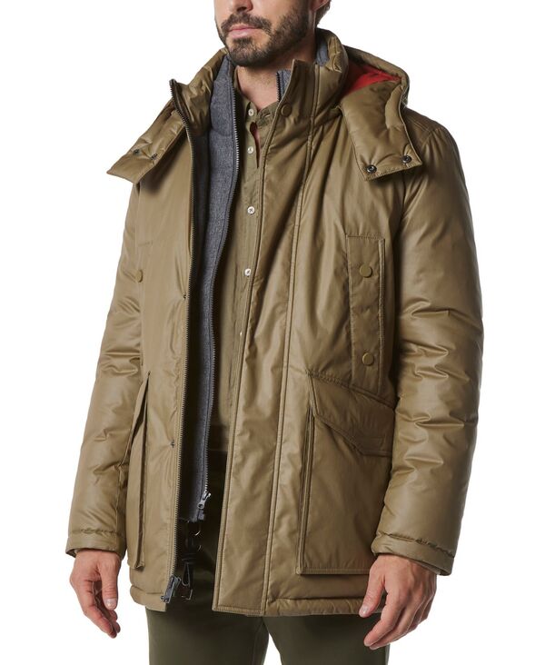 マークニューヨーク メンズ アウター ジャケット・ブルゾン パーカー ジャケット Marc New York Men's Oxley Tumbled Resin Parka Jacket Birch 29,770円