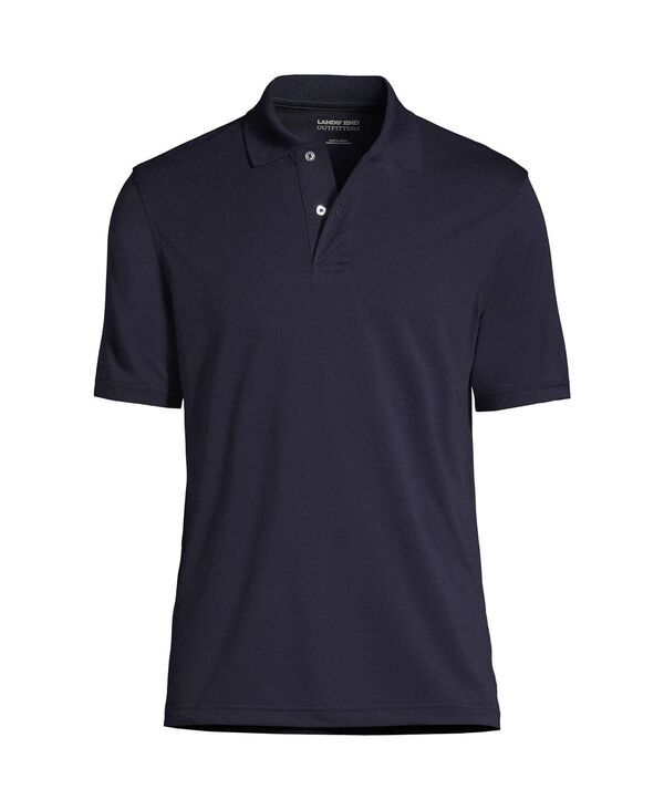 ランズエンド メンズ トップス ポロシャツ ポリエステル Lands' End Men's School Uniform Short Sleeve Polyester Polo True navy ネイビー