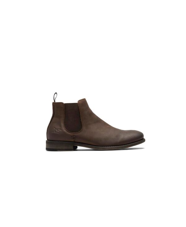 ロッドアンドグン メンズ シューズ ブーツ・レインブーツ チェルシーブーツ チェルシー ブーツ Rodd \u0026 Gunn Ealing Chelsea Boot Chocolate brown 赤銅色