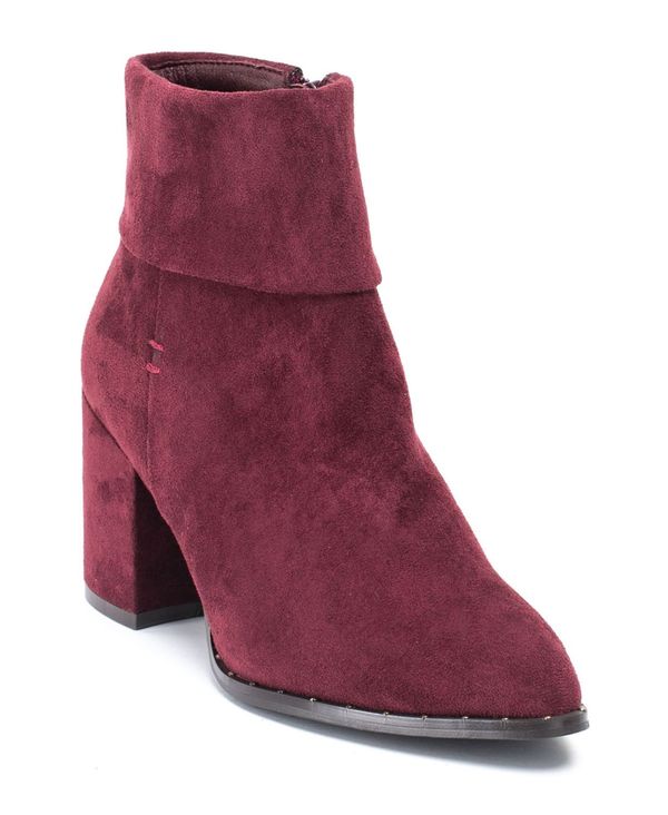 楽天 楽天市場 ジーシーシューズ レディース ブーツ レインブーツ シューズ Essie Topline Cuff Ankle Boot Burgundy Revida 楽天市場店 在庫限り Www Lexusoman Com