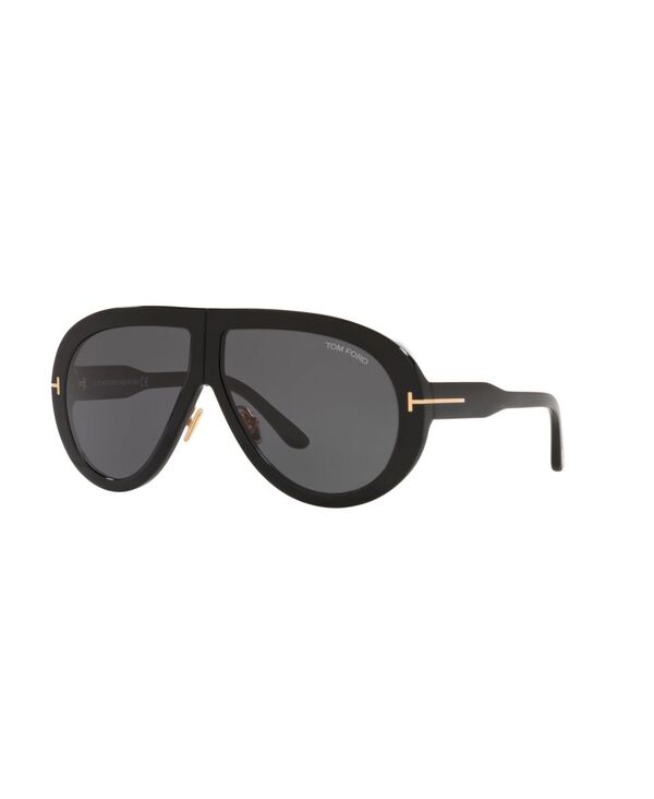 トム・ジェラルド・r・フォード メンズ 添え物 サングラス・アイウェア Tom Ford Unisex Sunglasses Ft0836 Tr001306 Shiny Black 黒いこと