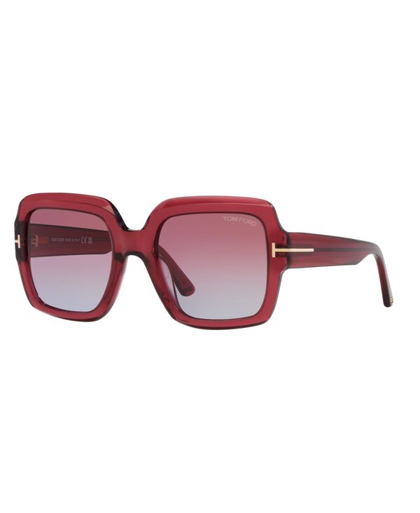 トム・ジェラルド・r・フォード レディース 付属品 サングラス・アイウェア Tom Ford Women\u0027s Sunglasses Kaya Red Shiny 赤いこと