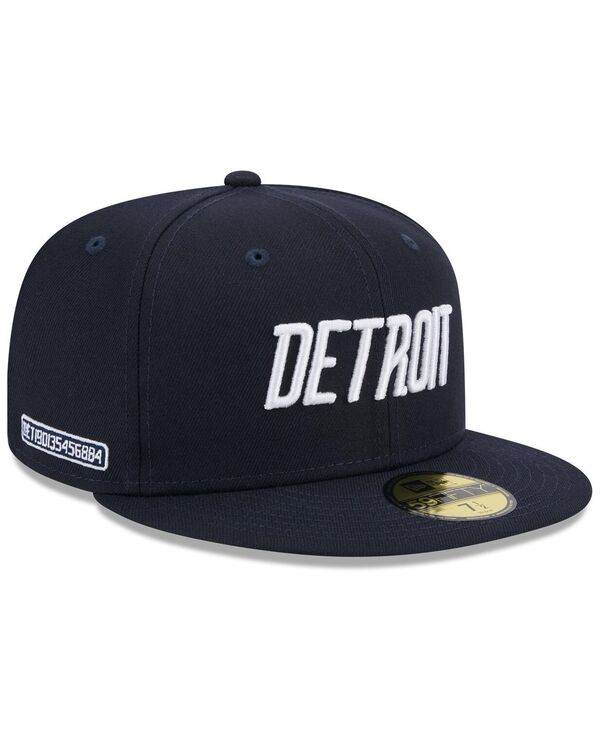 ニューエラ メンズ アクセサリー 帽子 New Era Men's Navy Detroit Tigers 2024 City Connect 59FIFTY Fitted Hat Navy ネイビー|ReVida 店