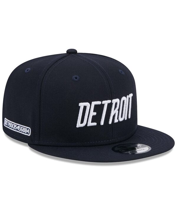 ニューエラ メンズ アクセサリー 帽子 New Era Men's Navy Detroit Tigers 2024 City Connect 9FIFTY Snapback Hat Navy ネイビー