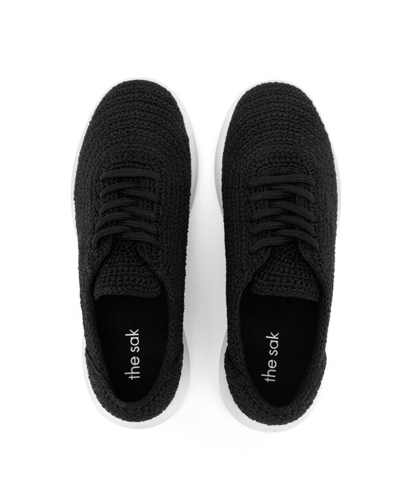 ザサック レディース シューズ スニーカー The Sak Women Asha Crochet Sneaker Black ブラック