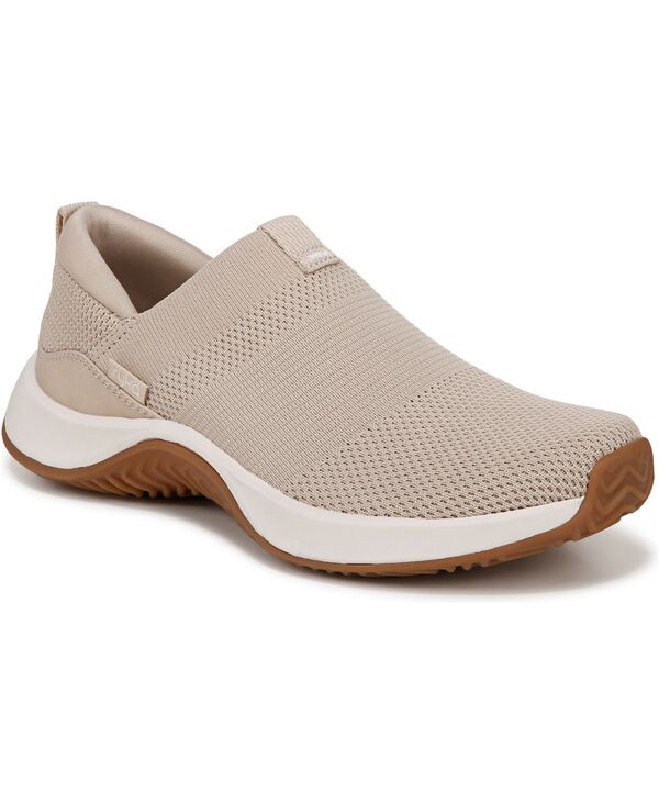 ライカ レディース シューズ スニーカー ニット Ryka Women's Encore Knit Washable Slip On Sneakers Terra Taupe Fabric トープ