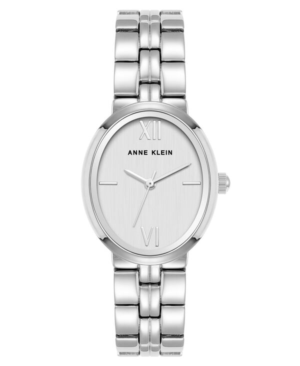 アンクライン レディース アクセサリー 腕時計 Anne Klein Women Quartz Silver-Tone Alloy Link Watch 26mm Silver-Tone シルバー