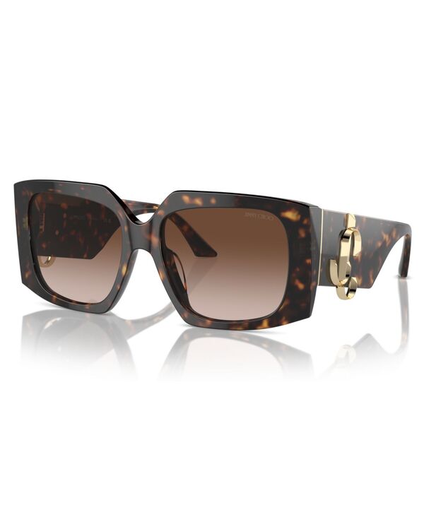 ジミーチュー レディース 付属物 サングラス・アイウェア Jimmy Choo Women\u0027s Sunglasses JC5006U Havana