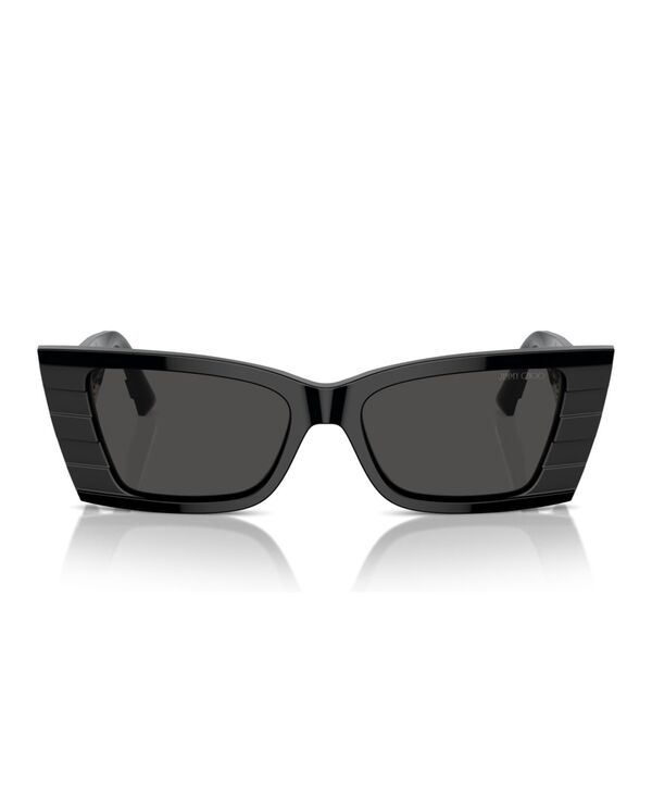 ジミーチュー レディース 付属物 サングラス・アイウェア Jimmy Choo Women\u0027s Sunglasses JC5009 Matte Black 黒いこと