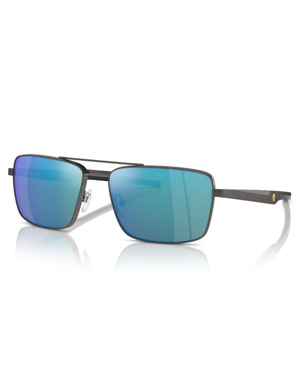 スクーデリア フェラーリ メンズ アクセサリー サングラス・アイウェア Scuderia Ferrari Men's Polarized Sunglasses FZ5001 Dark Gunmetal ガンメタル