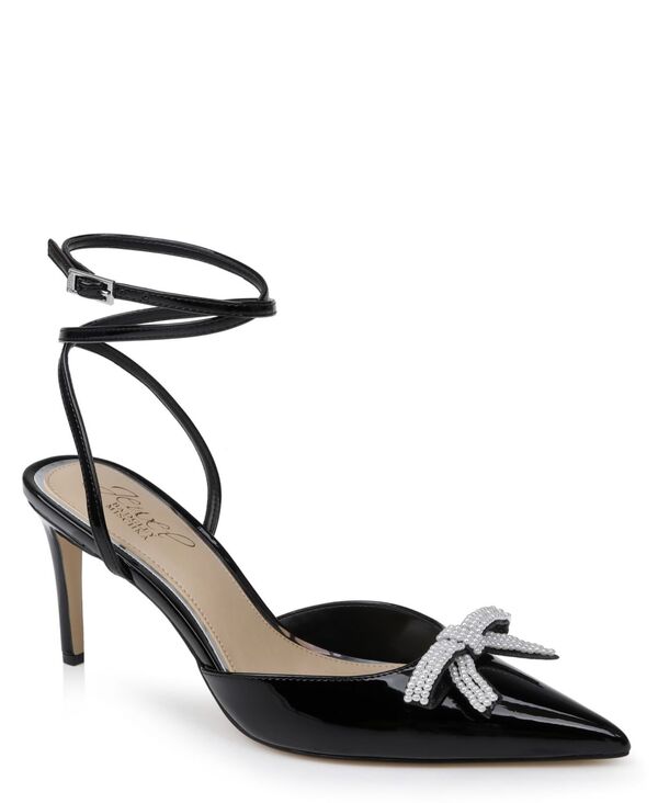 ジュウェルダグレイミシュカ レディース シューズ パンプス Jewel Badgley Mischka Kynlee Evening Pump Black Patent PU ブラック
