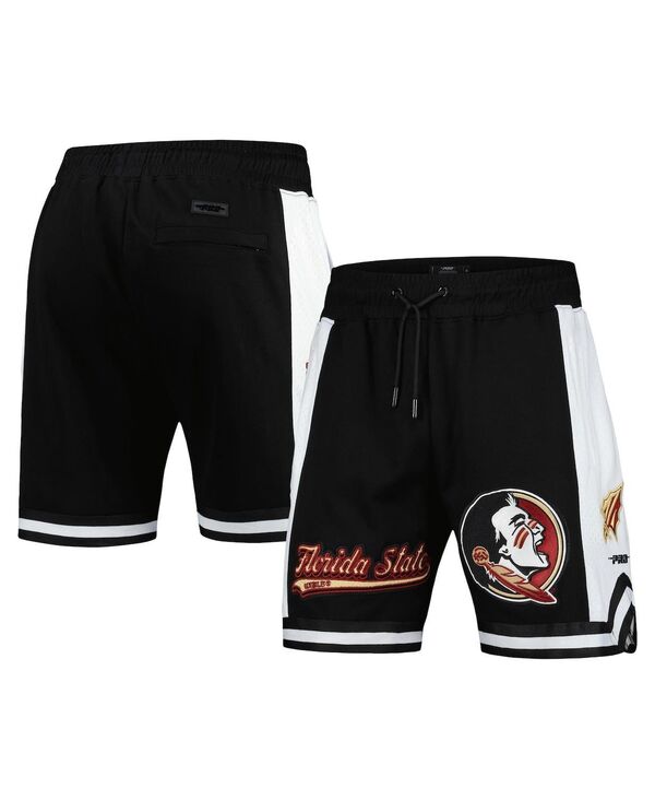 【送料無料】 プロスタンダード メンズ ハーフパンツ・ショーツ ボトムス Men's Black Florida State Seminoles Script Tail DK 2.0 Shorts Black
