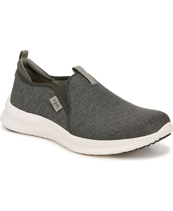 【貨物輸送無料】 ライカ レディース スニーカー シューズ Women\u0027s Revive Slip On Sneakers Alpine Green Fabric