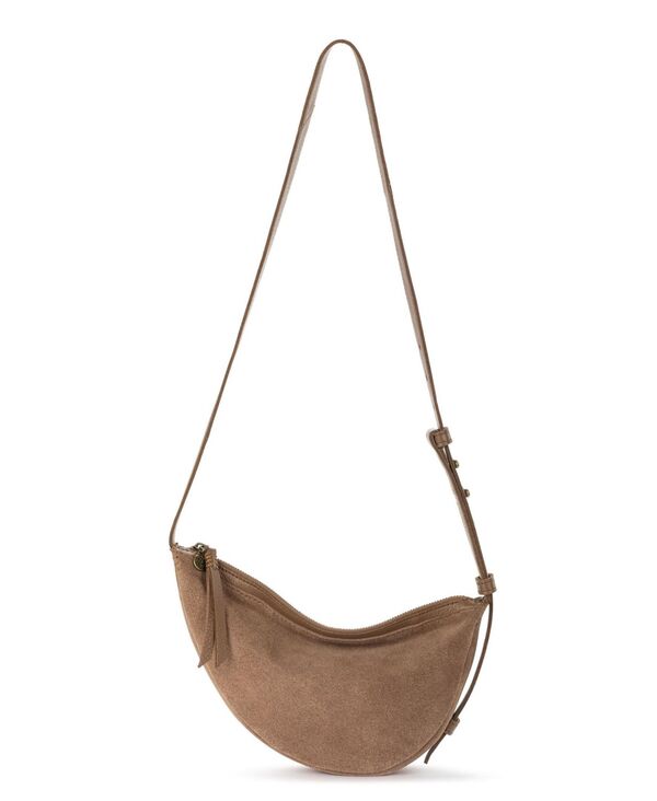 ザサック レディース バッグ ショルダーバッグ レザー The Sak Women's Tess Leather Sling Crossbody Bag Tobacco Suede