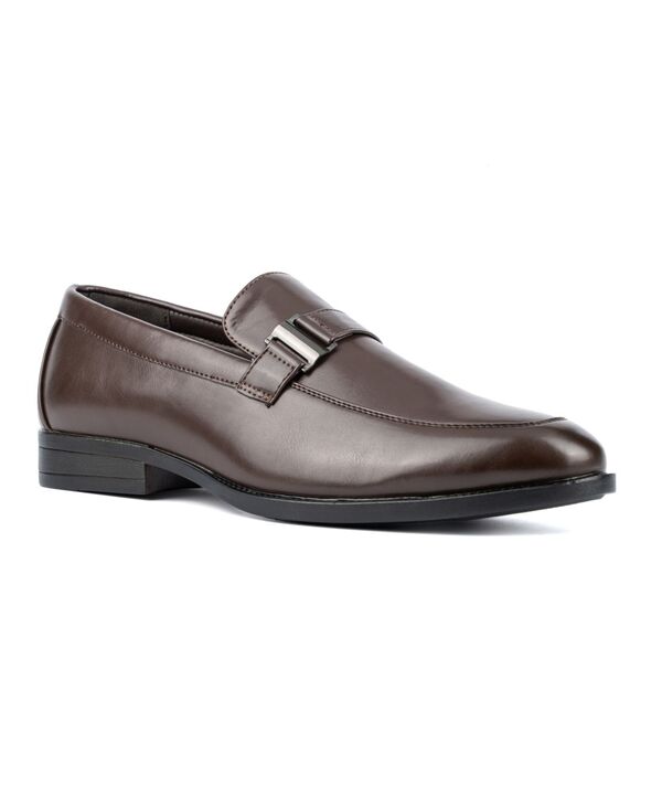 エックスレイ メンズ シューズ スリッポン・ローファー XRAY Men's Footwear Blaze Slip On Dress Shoes Brown ブラウン｜ReVida 店