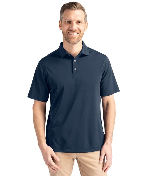 カッターアンドバック メンズ トップス ポロシャツ トール シャツ Cutter & Buck Big & Tall Virtue Eco Pique Recycled Polo Shirt Navy blue ネイビー