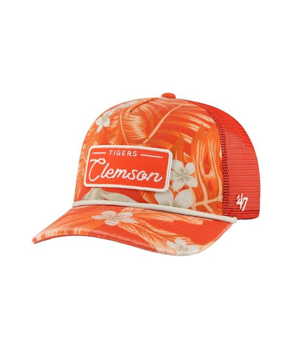 47 ブランド メンズ アクセサリー 帽子 '47 Brand Men's Orange Clemson Tigers Tropicalia Hitch Adjustable Hat Orange オレンジ