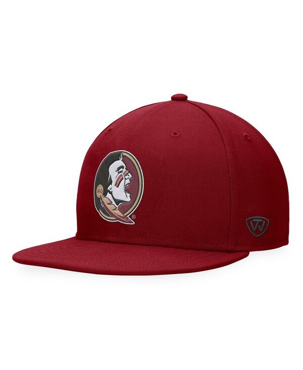 トップオブザワールド メンズ アクセサリー 帽子 Top of the World Men's Garnet Florida State Seminoles Fitted Hat Garnet