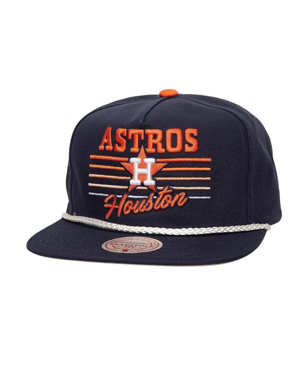 ミッチェル&ネス メンズ アクセサリー 帽子 Mitchell & Ness Men's Navy Houston Astros Radiant Lines Deadstock Snapback Hat Navy ネイビー