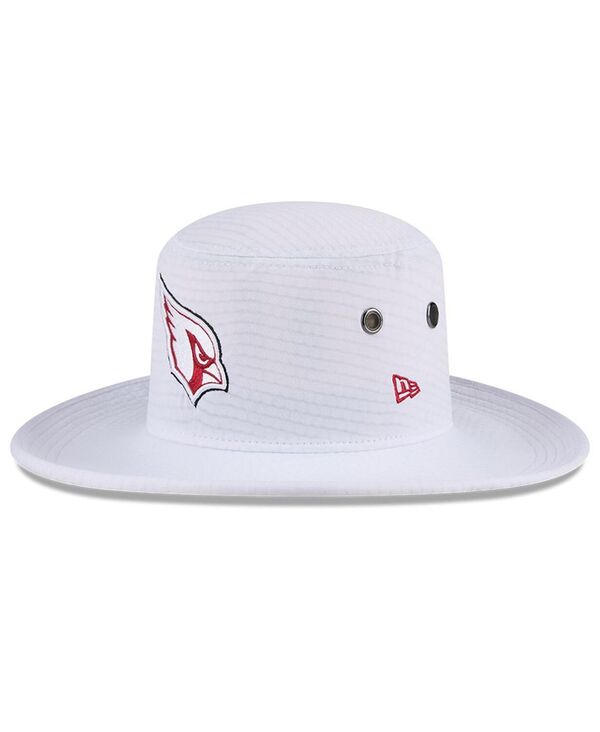 ニューエラ メンズ アクセサリー 帽子 New Era Men's White Arizona Cardinals 2024 NFL Training Camp Panama Bucket Hat White ホワイト|ReVida 店