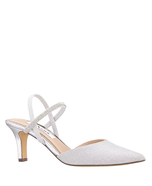 ニナ レディース シューズ パンプス Nina Women's Billie Slingback Evening Pumps Navy Peau ネイビー
