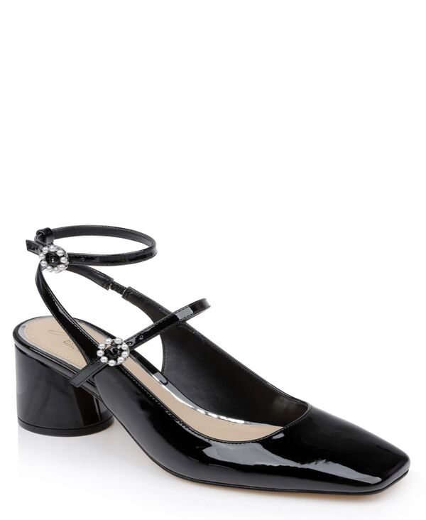 ジュウェルダグレイミシュカ レディース シューズ パンプス Jewel Badgley Mischka Keilani Maryjane Evening Pumps Black Patent Polyurethane ブラック