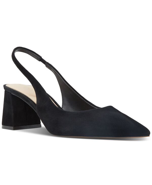 アルド レディース シューズ パンプス 踵 ALDO Women\u0027s Uliana Slingback Block-Heel Pumps Black Suede 黒いこと