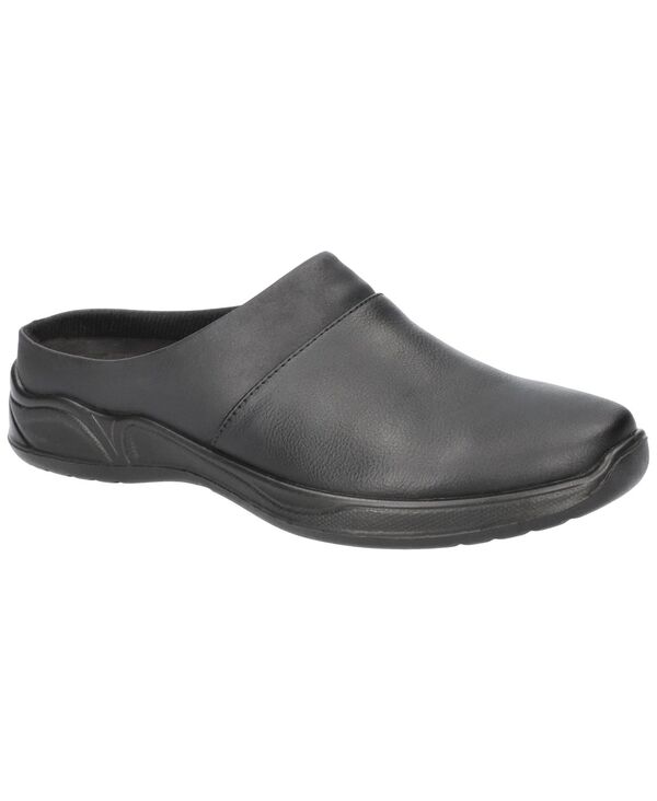イージーストリート レディース シューズ パンプス Easy Street Women's Janalee Comfort Mules Flats Black ブラック｜ReVida 店