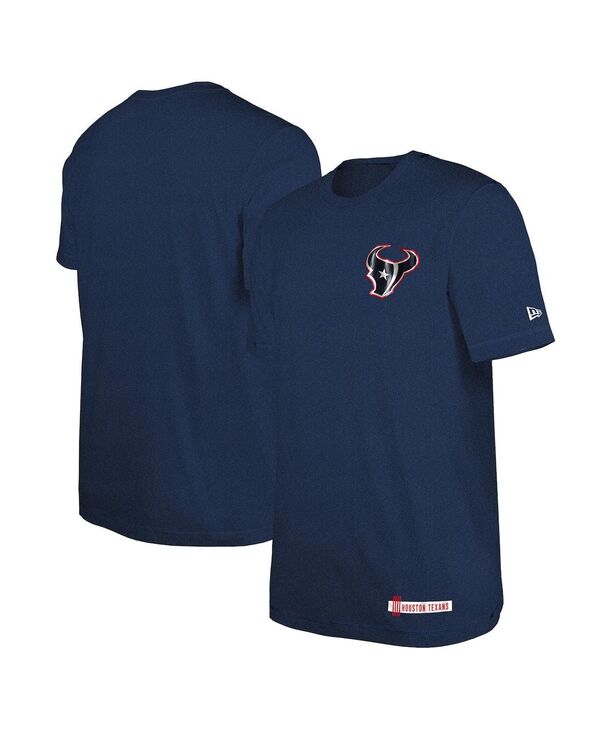 ニューエラ メンズ トップス Tシャツ New Era Men's Navy Houston Texans 2024 NFL Training Camp T-Shirt Heather Navy ヘザー 10,205円