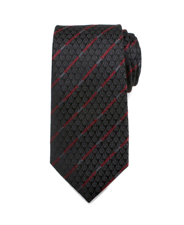 はやりっ児 ウォーズ メンズ 付属物 タイ Star Wars Darth Vader Lightsaber Stripe Men\u0027s Tie Black 黒いこと スーツ用ファッション小物-バッグ・小物・ブランド雑貨-ネクタイ