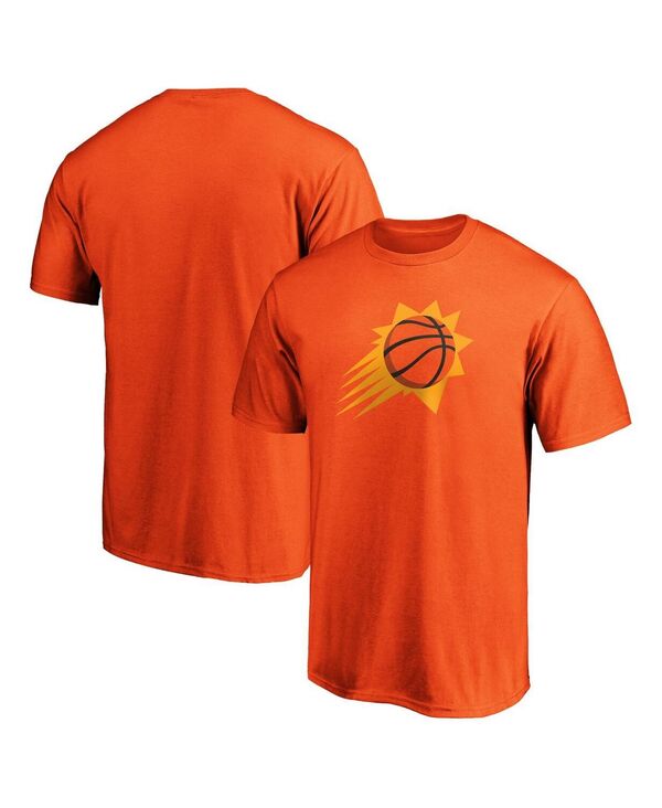 ファナティクス メンズ トップス Tシャツ ロゴ Fanatics Men's Orange Phoenix Suns Primary Logo T-shirt Orange オレンジ