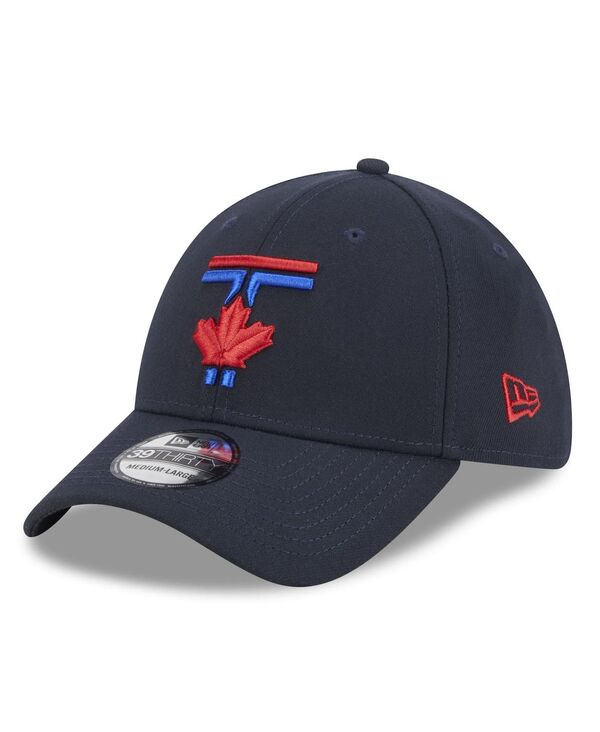 ニューエラ メンズ アクセサリー 帽子 New Era Men's Navy Toronto Blue Jays 2024 City Connect 39THIRTY Flex Hat Navy ネイビー