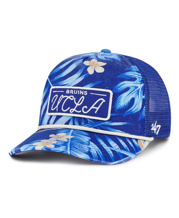 47 ブランド メンズ アクセサリー 帽子 '47 Brand Men's Blue UCLA Bruins Tropicalia Hitch Adjustable Hat Blue ブルー