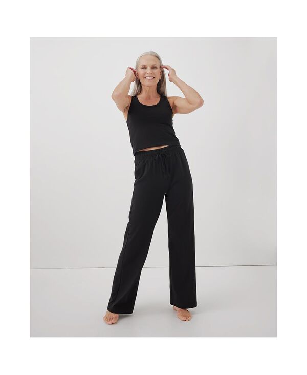 パクト レディース ボトムス カジュアルパンツ Pact Women's Cool Stretch Lounge Pant Black ブラック